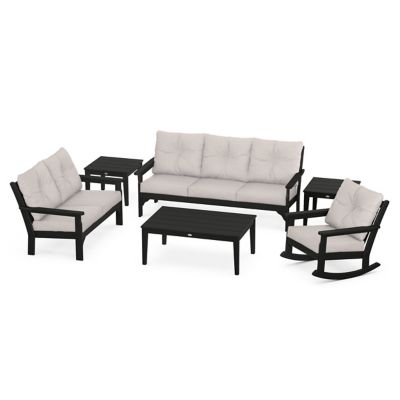 Vineyard 6-Piece Outdoor Deep Seating Set