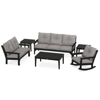 Vineyard 6-Piece Outdoor Deep Seating Set
