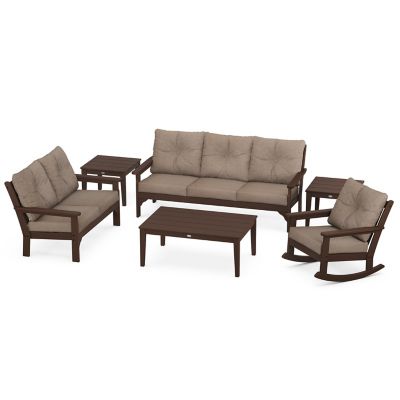 Vineyard 6-Piece Outdoor Deep Seating Set