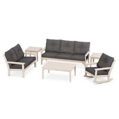 Vineyard 6-Piece Outdoor Deep Seating Set