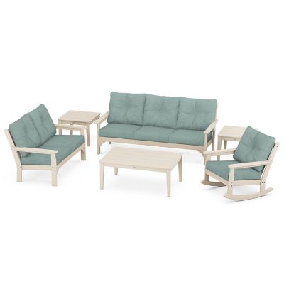 Vineyard 6-Piece Outdoor Deep Seating Set