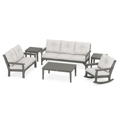 Vineyard 6-Piece Outdoor Deep Seating Set