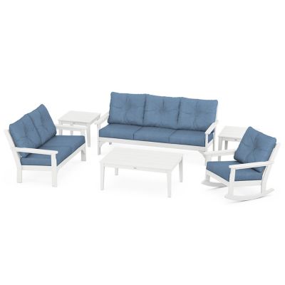 Vineyard 6-Piece Outdoor Deep Seating Set