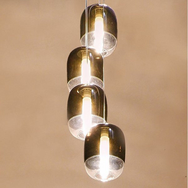 Gong Mini Round Multi-Light Pendant