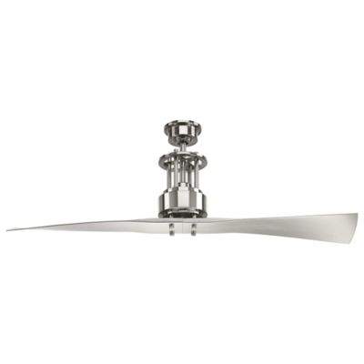 Spades Ceiling Fan (Brushed Nickel) - OPEN BOX