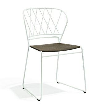 Reso Criss Cross Dining Chair with Fabric