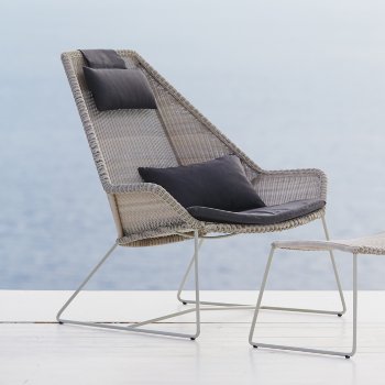 Breeze Highback Chair Cushion Set