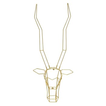 Gazelle Trophy Head, Gold