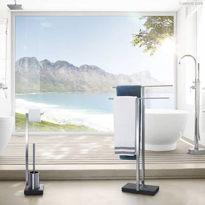 12 Inches Hand Towel Bar Stainless Steel Bathroom Towel Bar Holder Single Towel  Rail Kitchen Dish Cloth Hanger