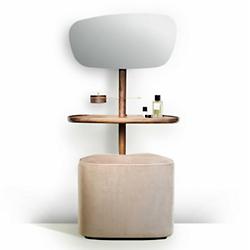 Tocador Vanity Table and Pouf