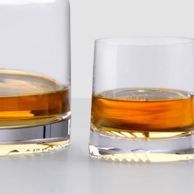 Alba Set of 2 Whisky Glasses with Alba Set of 2 High Ball Glasses