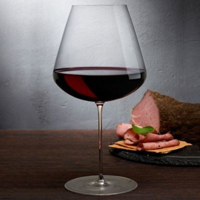 Nude Glass Stem Zero Elegant Red Wine Glass Large