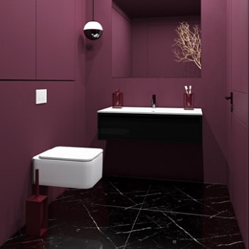 Shown in Glossy Ruby color