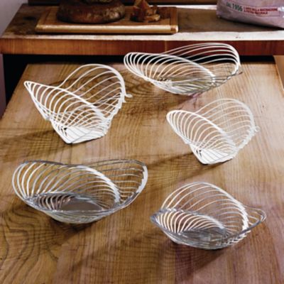 Modern Baskets  Decorative Fruit Bowls & Baskets at