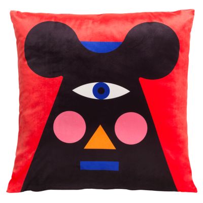 Oggian Mr. Mouse Tiger Throw Pillow