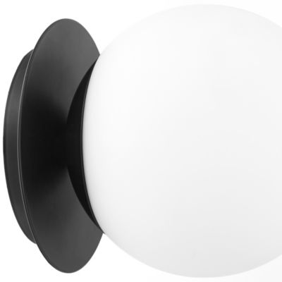 Shown in Matte Black finish, Detail view, unlit