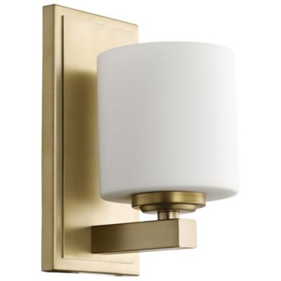 Cylinder Wall Sconce (Aged Brass) - OPEN BOX RETURN