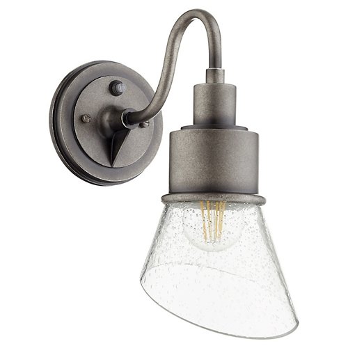 Torrey Outdoor Wall Sconce with Glass Shade