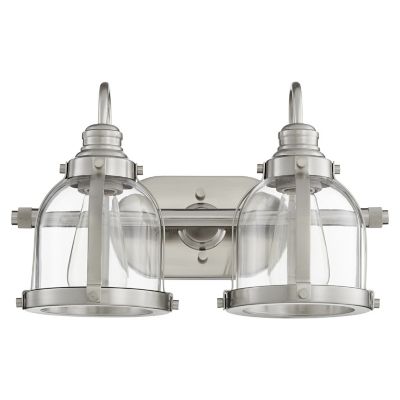 Banded Dome Vanity Light