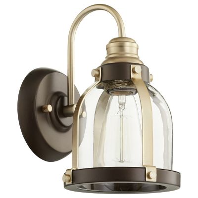 Banded Dome Wall Sconce