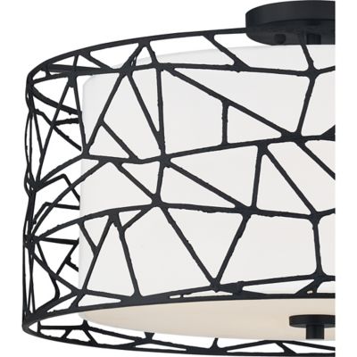 Yessi Semi-Flush Mount Ceiling Light - Thumbnail 4