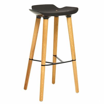 Pilot Bar Stool by Quinze & Milan (Black) - OPEN BOX RETURN