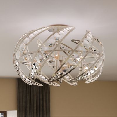 Crescent Semi-Flushmount by Quoizel at Lumens.com