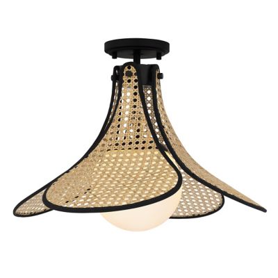 Delilah Convertible Semi-Flushmount/Pendant