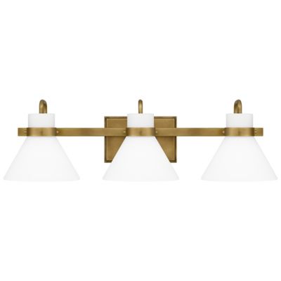 Regency Vanity Light (Weathered Brass|3 Lights) - OPEN BOX