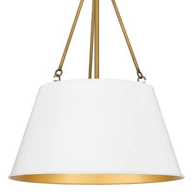 Aberdale Pendant (White Lustre) - OPEN BOX
