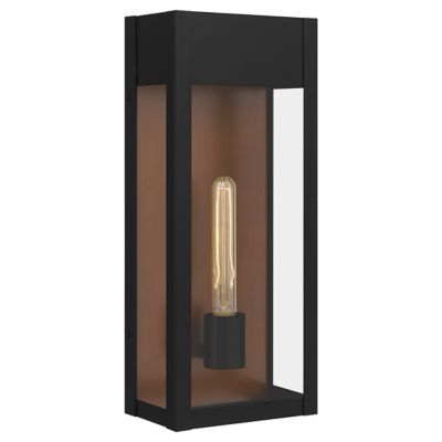 Maren Outdoor Wall Sconce (Matte Black|Medium) - OPEN BOX