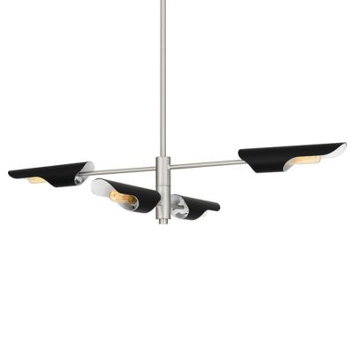 Leoni Island Chandelier (Brushed Nickel) - OPEN BOX