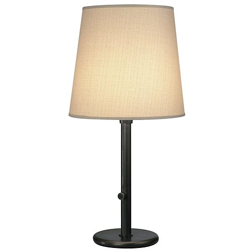 Buster Chica Table Lamp(Bronze w/ Muslin Claiborne)-OPEN BOX