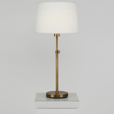 Koleman Club Table Lamp (Aged Natural Brass) - OPEN BOX