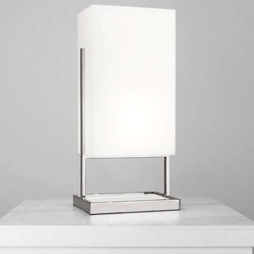 Nikole Table Lamp (Polished Nickel/28 In) - OPEN BOX RETURN