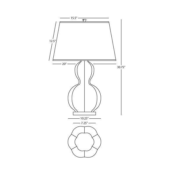 Williamsburg Randolph Table Lamp