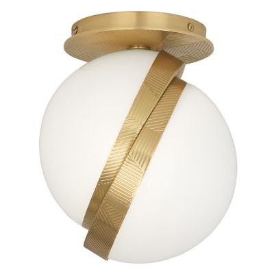 Michael Berman Brut Globe Flushmount