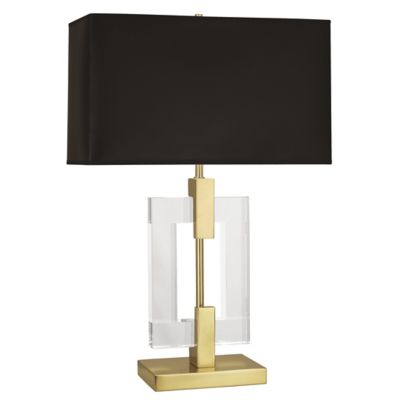 Lincoln Modern Brass Table Desk Clock + Reviews