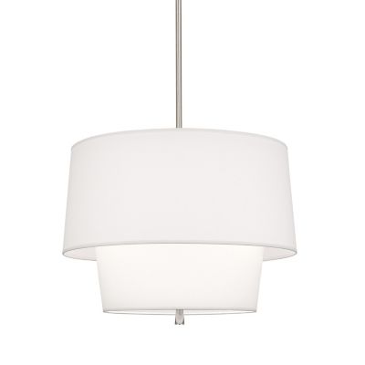 Decker Pendant (Ascot White|Polished Nickel) - OPEN BOX