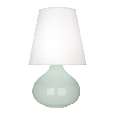 June Accent Lamp(Glazed Ceramic|Oyster Linen Shade)-OPEN BOX