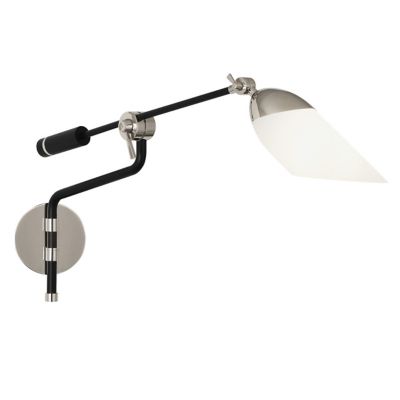Ferdinand Wall Sconce (Matte Black with Nickel) - OPEN BOX