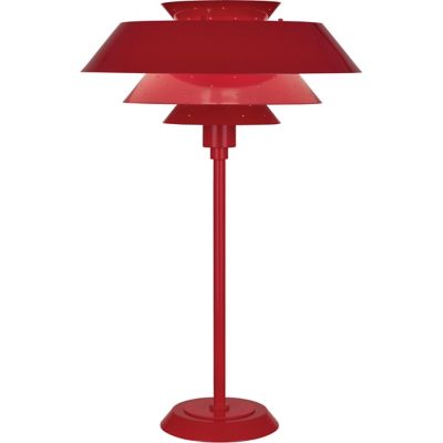 Pierce Table Lamp (Ruby Red Gloss) - OPEN BOX