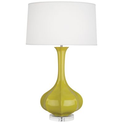 Pike Table Lamp (Citron|Ceramic and Acrylic) - OPEN BOX