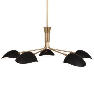 Rico Espinet Racer Chandelier (Modern Brass) - OPEN BOX