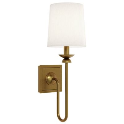 William Square Backplate Wall Sconce