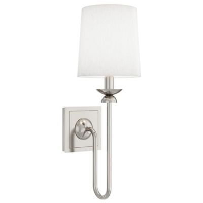William Square Backplate Wall Sconce