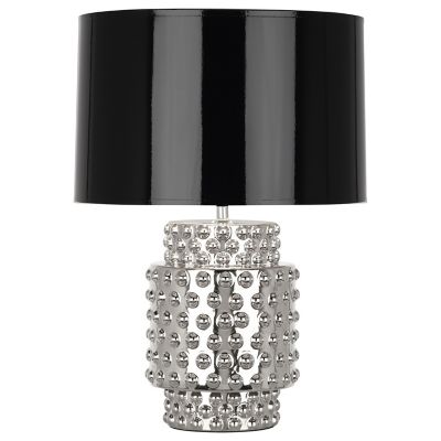 Small Dolly Table Lamp (Black w/Gold Lining|Nickel)-OPEN BOX