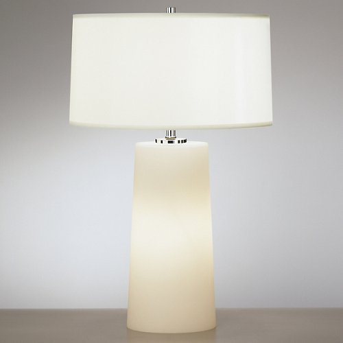 Olinda Accent Table Lamp (White Fabric Organza/S) - OPEN BOX