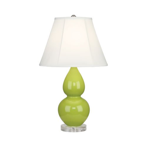 Double Gourd Lucite Accent Table Lamp