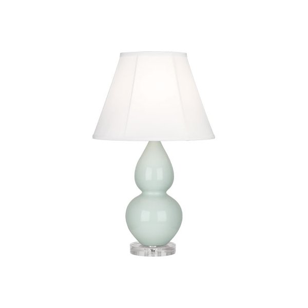 Double Gourd Lucite Accent Table Lamp